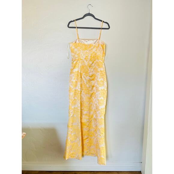 Lulus Jacquard Maxi Dress - Picture 6 of 7